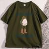 Funny Cowboy Frog with My First Rodeo Graphic T Shirts Soft Loose Cotton Short Sleeve Tshirt Comfortable High Quality Clothes