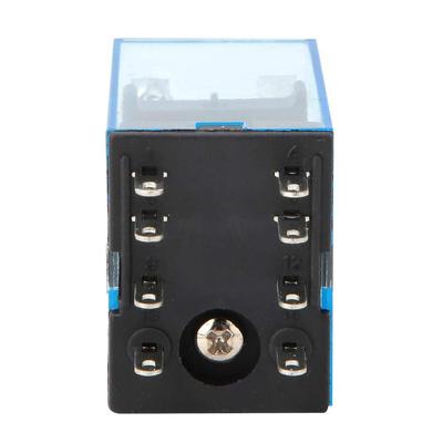 Silver Contacts with Strong Conductivity 10pcs 220V AC Coil Power Relay MY2NJ Miniature Relay DPDT 8 Pin 5A HH52P MY2NJ