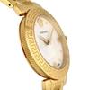 Versace DAPHNIS Watch, White Dial, Stainless Steel, Sapphire Crystal, Quartz, 35mm, Swiss Made, Women's, Gold, V16070017