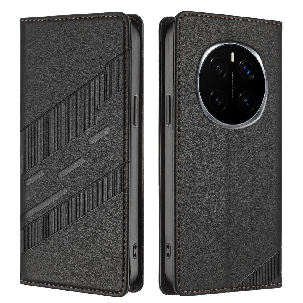 For Honor Magic7 5G Phone Cases Punk Style Imprinted Wallet Stand Leather Cover