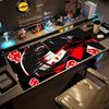 Tappetino per Mouse Grande Naruto Mousepad da Gamer Tappetino da Scrivania Ultra-Lungo Base in Gomma Antiscivolo Decorazione per Scrivania da Ufficio e da Gioco