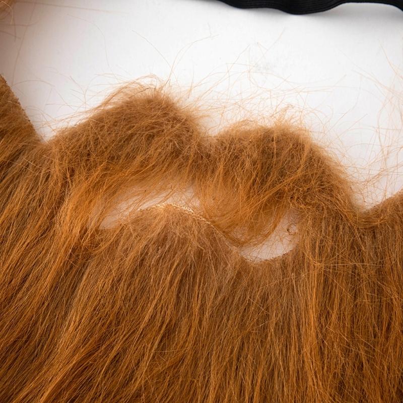 1/4Pcs Fake Beard Costume Halloween Mustache Costume Cosplay Costume Beard Festival Party Supplies for Kids Adults Gift