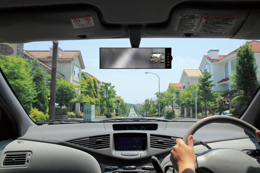 Yupiteru 2MP Full HD Drive Recorder with Continuous Recording DRY-FH220M Mirror-Type