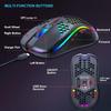 RGB Wireless Gaming & Office Mouse, 7200 DPI, Wired/Wireless for Esports
