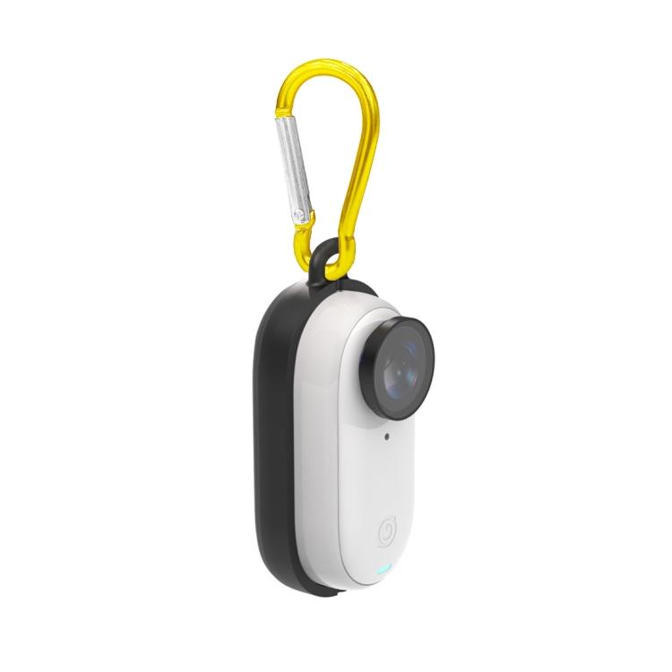 Do Insta360 GO 3 / GO 3S PULUZ Body Magnetyczna plastikowa rama ochronna z karabińczykiem (czarny)