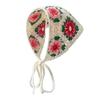 Crochet Hair Bandana Headbands Hair Styling Decor Headscarf Head Kerchief