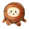 Creative Simulation Basketball Doll Cartoon Round Ball Plush Toy Doll Boy Sleeping Pillow Doll Gift