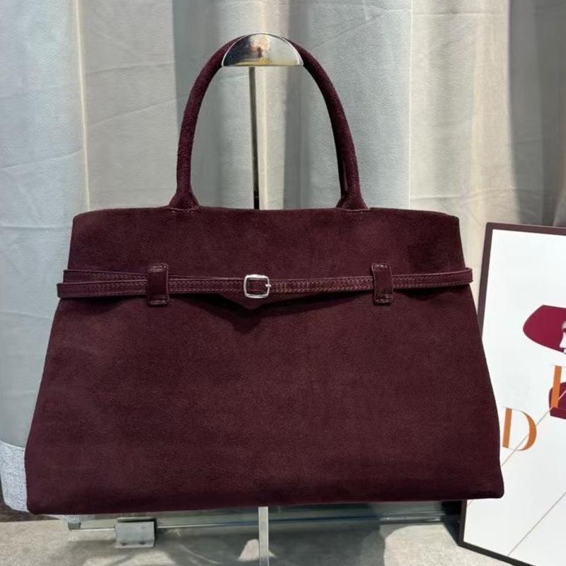 Retro semišová crossbody taška tote a aktovka cez rameno s veľkou kapacitou