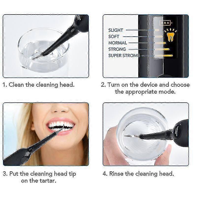 Electric Scaler, Sonic Scaler, Tartar Remover, Tooth Stain, Tooth Cleaning Tool
