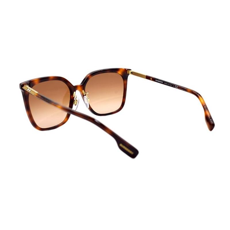 BURBERRY B. STRIPE Collection Luxurious Mystery Holiday Travel Sunglasses Women's Tortoiseshell