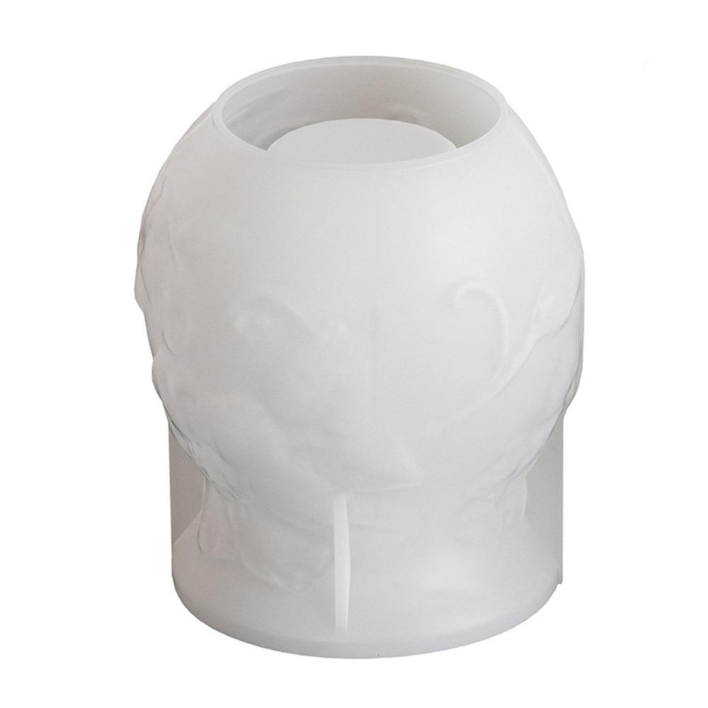 Funny Cute Flower Vase Silicone Mold DIY Crafts Embossed Flowerpot Mold Handmade Resin Dropping Mold Holiday Party Gifts