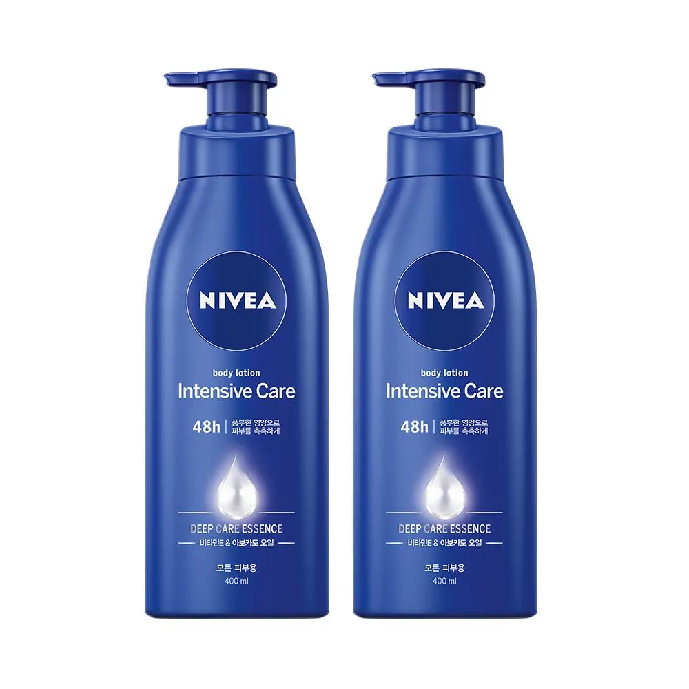 NIVEA Intensive Care Body Lotion 400ml+400ml Double Pack