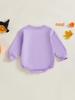 Halloween Ghost Embroidered Romper - Infant & Toddler Long Sleeve Bodysuit