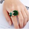 5 Color Women Rose Ring Fashion Exquisite Retro Butterfly Accessories Decorative