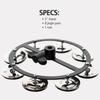 MEINL Percussion Headliner Series Hihat Tambourine Stainless Steel 1-row HTHH1BK [Domestic Genuine Product]