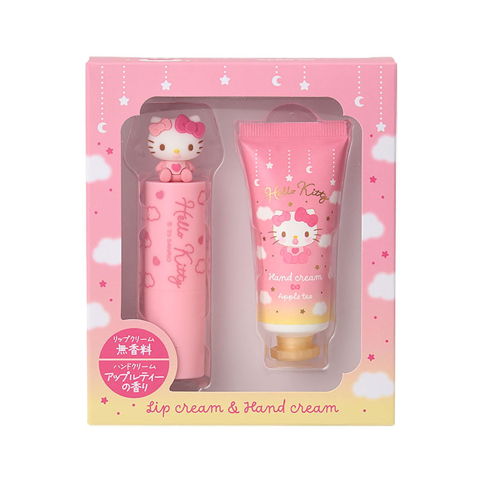 

Sanrio Hello Kitty Lip Balm Hand Cream Set 15 and 037524 & (Ages Up)