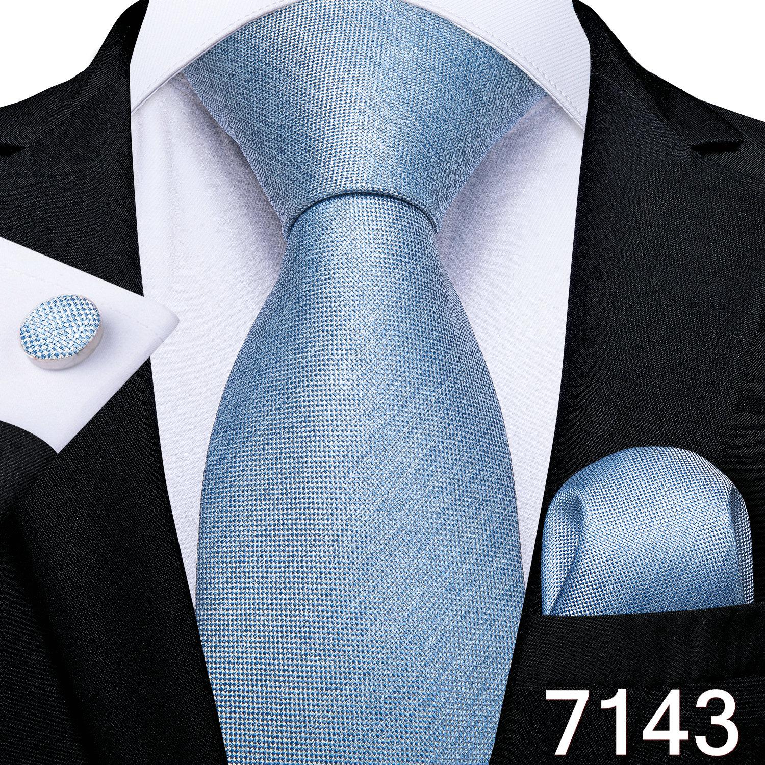 

Чоловічий комплект краваток Зелена краватка Формальна шовкова краватка Хустка Запонки Набір весільних аксесуарів Dibangu N-7143