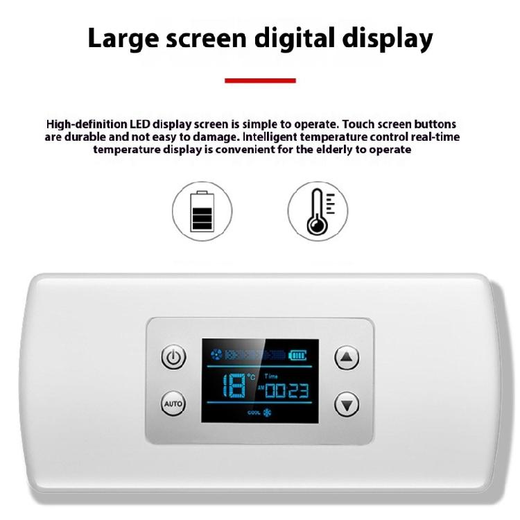 Boîte de refroidissement pour médicaments Organiseurs Réglable 2-18°C Fonctionnement silencieux Batterie rechargeable Convient pour un usage domestique et en voiture