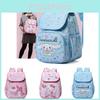 Adorable Melodic Cartoon Character Backpack For Kids Girls With Comfortable Design