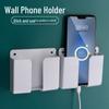Wall-Mounted TV Remote & Phone Holder - No Drilling Required