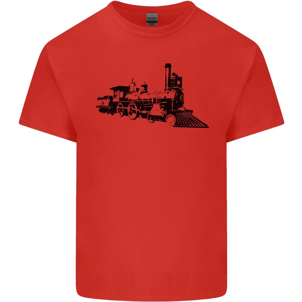 Trains Locomotive Steam Engine Trainspotting Unisexs Light Cotton TShirt