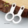 OIMG Copper Silver-Plated Round Welding Terminal Lugs
