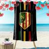 Royal Emblem Fabric beach towel soft Beach towel for vacation photos quick-drying swim towel Outdoor pool towel Absorbent bath towel