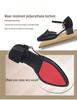 Gold Chunky Heel Mesh Sandals for Women - 2022 Summer Style, One-Strap, Hollowed Design for Middle-Aged Women
