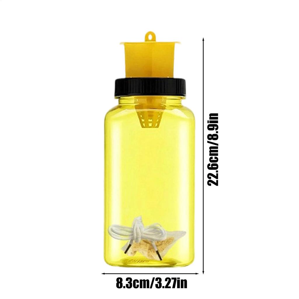 Fruit Fly Trap Reusable Hangable Trap Jar Fly Control Catcher for Orchard Garden Stable Farm Ranch Outside Barn Yard