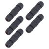 5 Pcs IP68 Waterproof Cable Connector 380V 16A Outdoor Electrical Connectors for Industrial Equipment