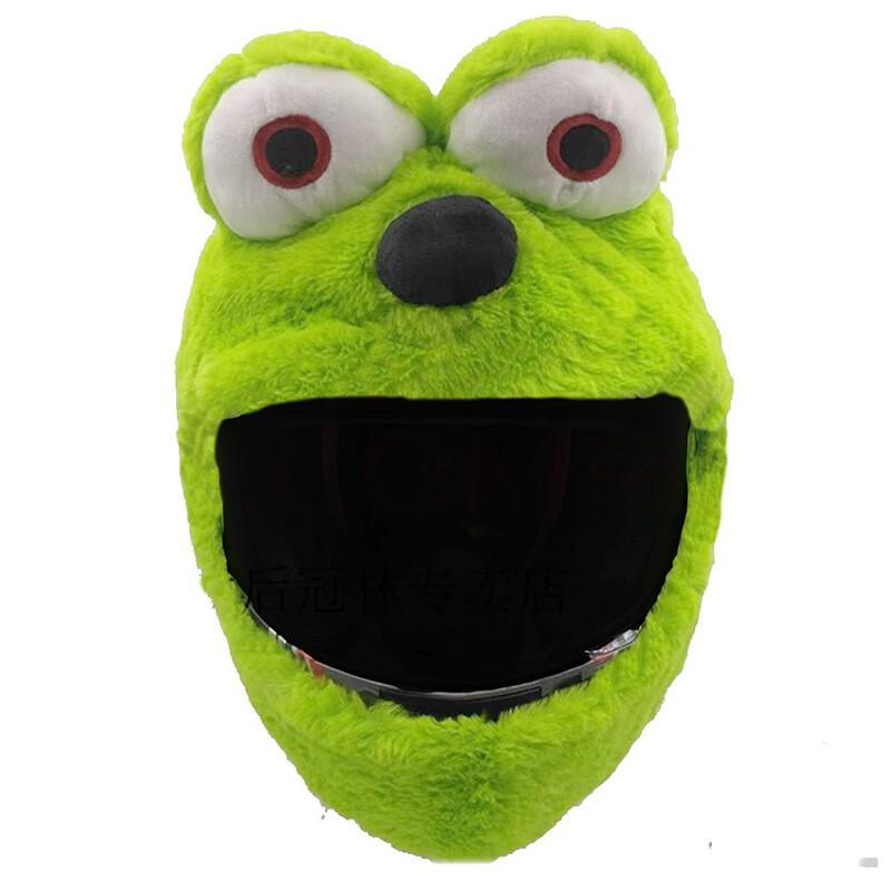 Fleece Motorcycle Balaclava Hood Men Women Windproof Warm Face Cover With Cartoon Animal Design