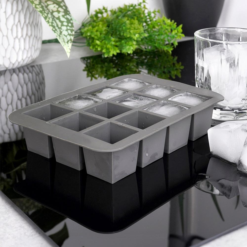 Silicone Ice Cube Mold 19.5X14X4 Cm 3 Pcs.