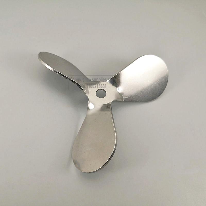 1pcs Laboratory 304 Stainless Steel Three-leaf Type Stirring Paddle (Mixed Blade or Rod) Chemistry Accessories