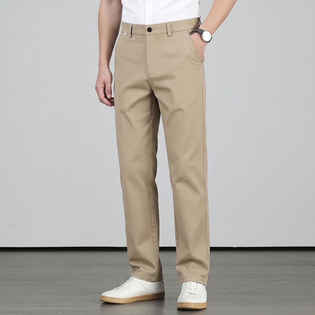 Men's 100% Cotton Summer Casual Pants