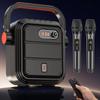 JYX Wireless Microphone and Speaker Bluetooth with Enhanced Perfect for Home Street School Outdoor Disaster Street and More Set, 5.0 Compatible, Bass,
