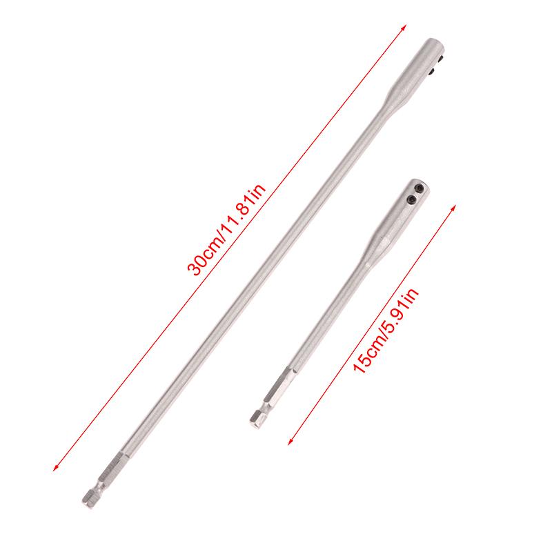 150Mm/300Mm Hexagonal Shank Extension Bars Holder Alloy Steel Quick Release Drill Bits Screwdrive Connecting Rod