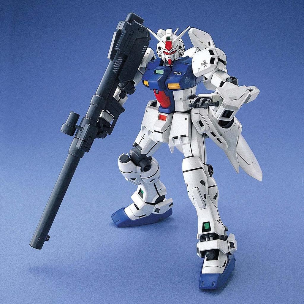 MG Mobile Suit Gundam 0083 STARDUST MEMORY Gundam GP03S model plastic la scară RX-78GP03S (Staymen) Cod de culoare 1/100