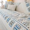 Sofa Cushion Summer High-End Crystal Velvet Four Seasons Universal Simple Modern Backrest Towel Light Luxury Cushion