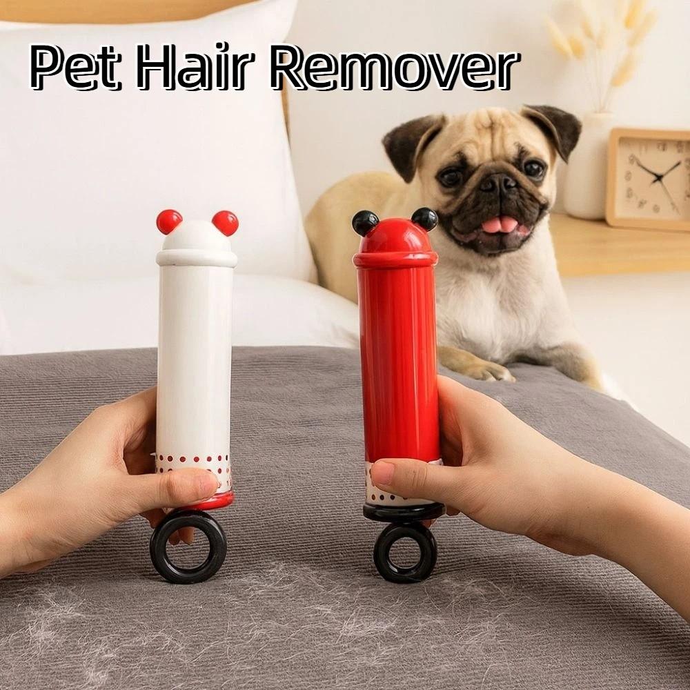 Portable 2 In 1 Lint Remover Reusable Sticky Roller Roller Hair Adhesive Furniture Cleaning