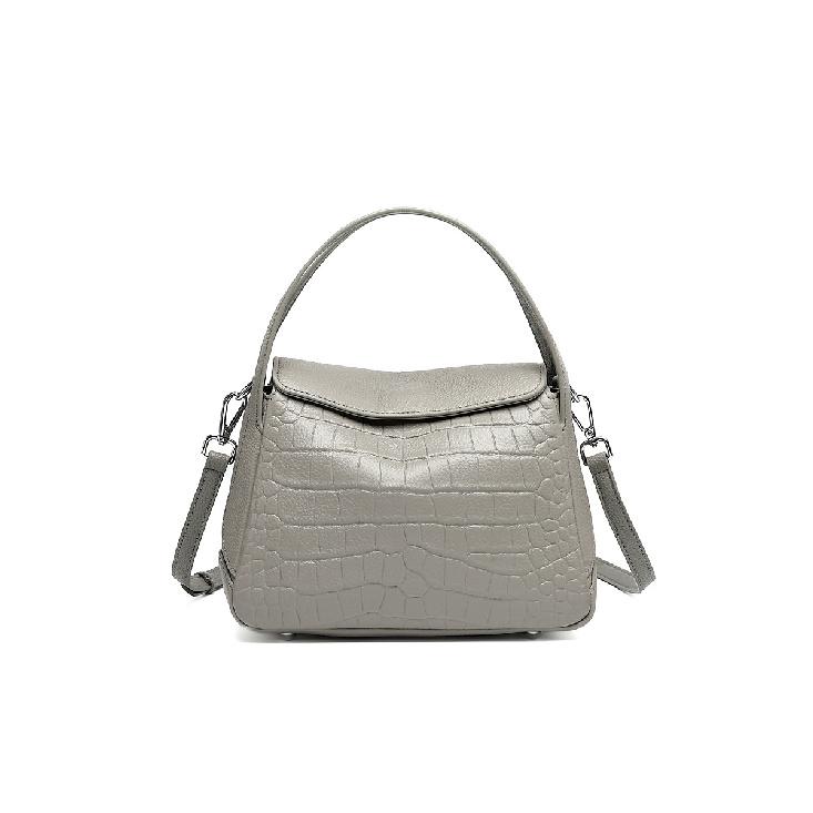 Cross-border Crocodile-pattern Bag, Textured Niche Genuine Leather Shoulder Handbag, Fashionable, Elegant, High-end, New Women's Crossbody Bag