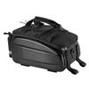 Fahrrad Satteltaschen Gepäckträger Für Mountainbike Tourenrad Fahrradtasche Sattel Sitz Tasche Träger mit Reflektor Schwarz 11L (Nicht