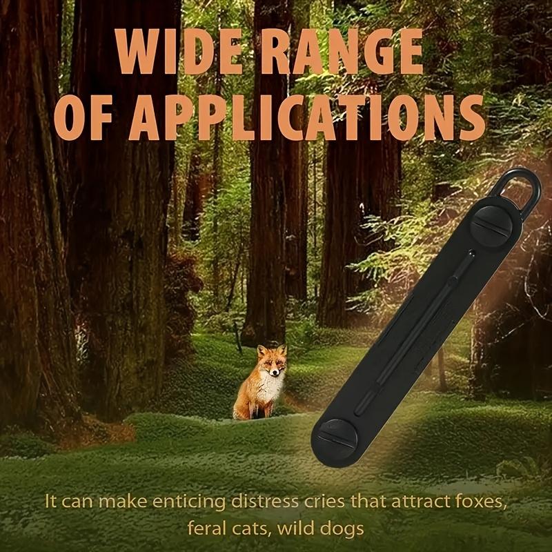 1 buc Fluier pentru chemarea vulpii, Material ABS Fluier pentru imitația sunetului animalelor pentru vânătoare și abilități de supraviețuire în aer liber, Instrument pentru atragerea faunei sălbatice