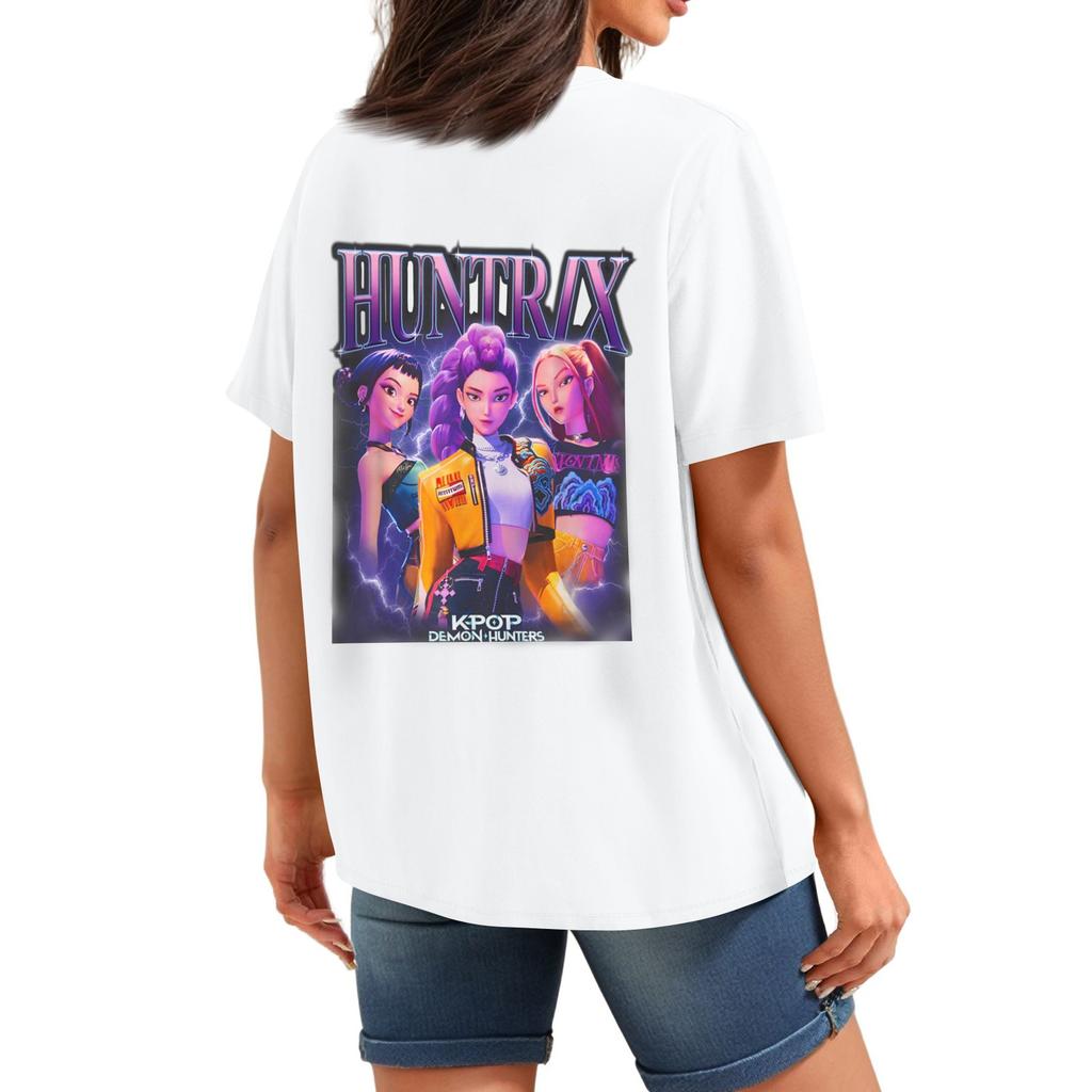 T-skjorter med korte ermer for kvinner, motetopper, lette, myke, uformelle sommerantrekk, klær