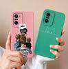 Anime Case For Poco F3 GT Soft Smooth Liquid Silicone Full Protection Anti Choc Phone Back Cover For Poco F 3 F3GT Protector