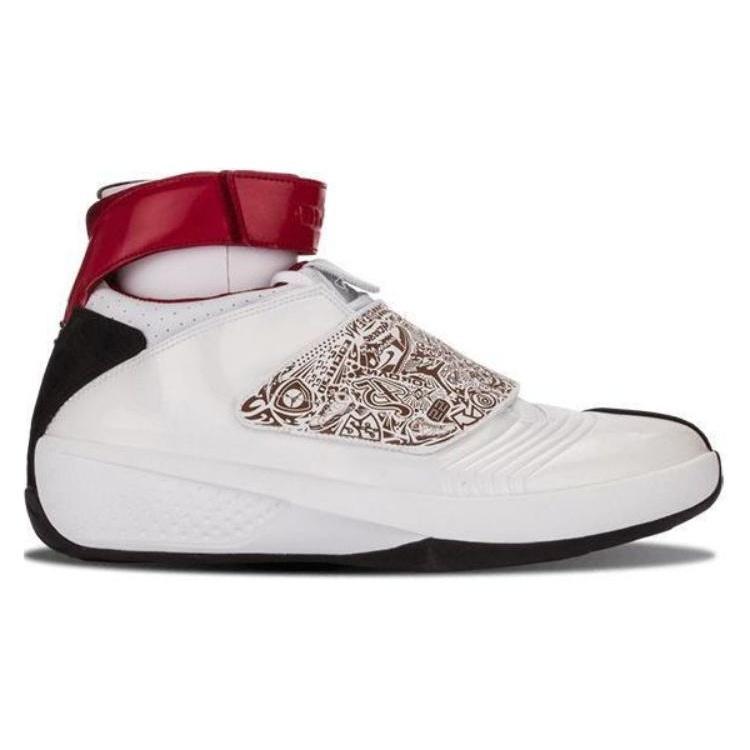 Air Jordan 20 OG 'White Varsity Red' Men's 310455-161