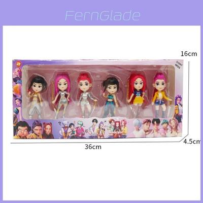 Kpop Demon Hunters Pvc Model Figures For Collection And Display