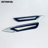 For Toyota Alphard Vellfire 2024 2025 2026 Chrome Front Door Side Fender Cover Molding Trim Sticker Accessories Car Styling