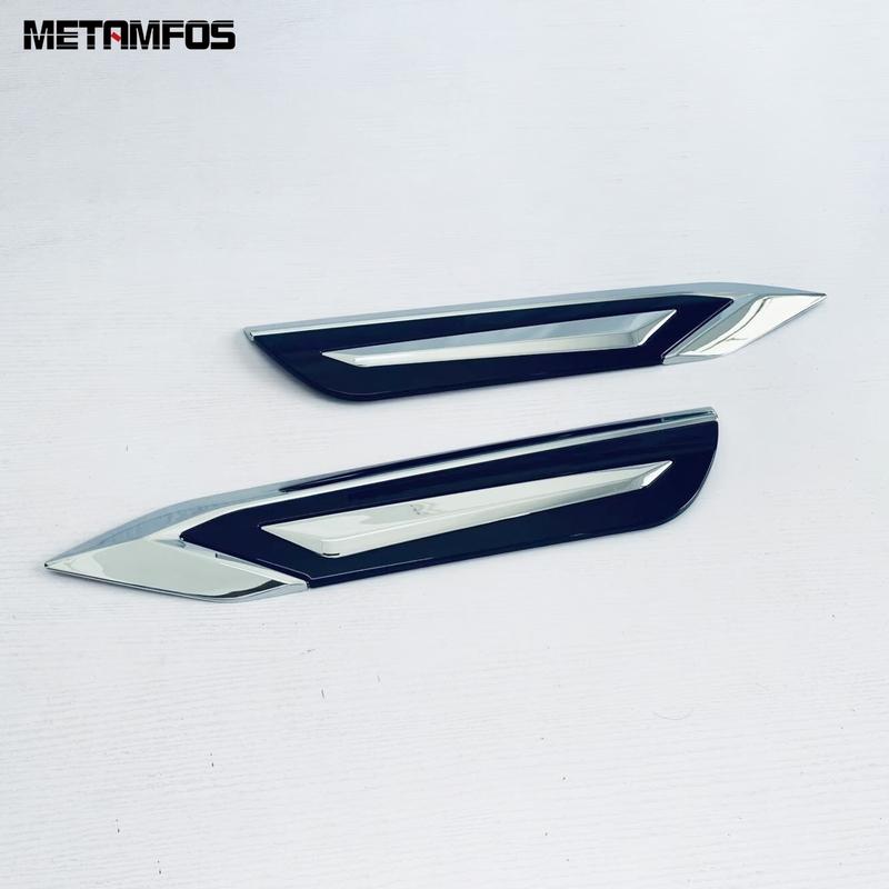 For Toyota Alphard Vellfire 2024 2025 2026 Chrome Front Door Side Fender Cover Molding Trim Sticker Accessories Car Styling