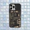 Y-Yeat Rapper Dangerous Summer Telefoonhoesje Voor iPhone 16,15,14,13,12,11,8,7,Pro,Max,Plus,Mini,XS,SE Schokbestendige Mat Zwarte Cover