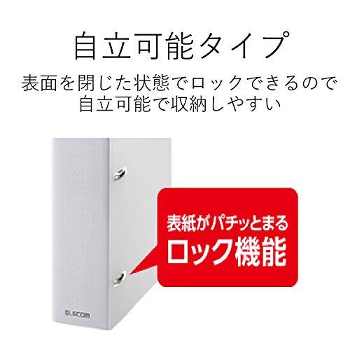 ELECOM Non-Woven Fabric Case File Compatible with CD DVD Blu-ray, Set of 2, Holds 36 Pieces, Clear CCD-B02WCR